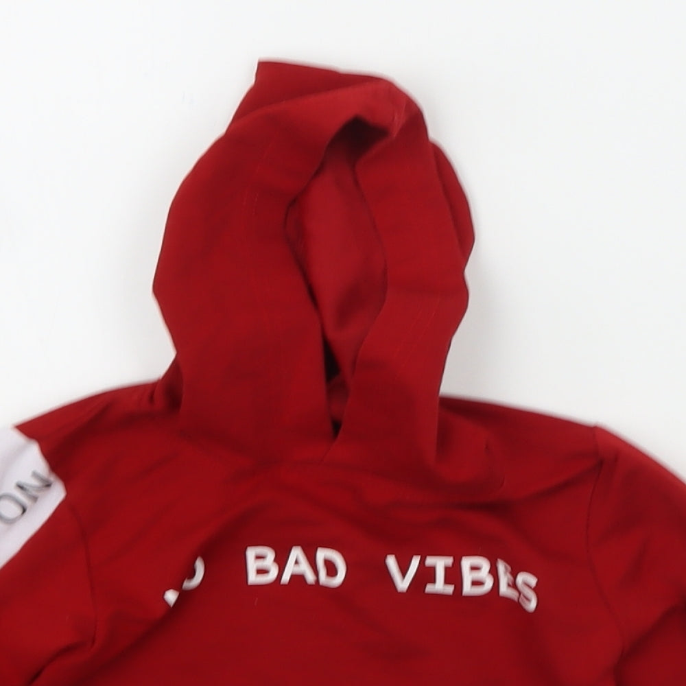 MACA BOY Boys Blue   Pullover Hoodie Size 4 Years