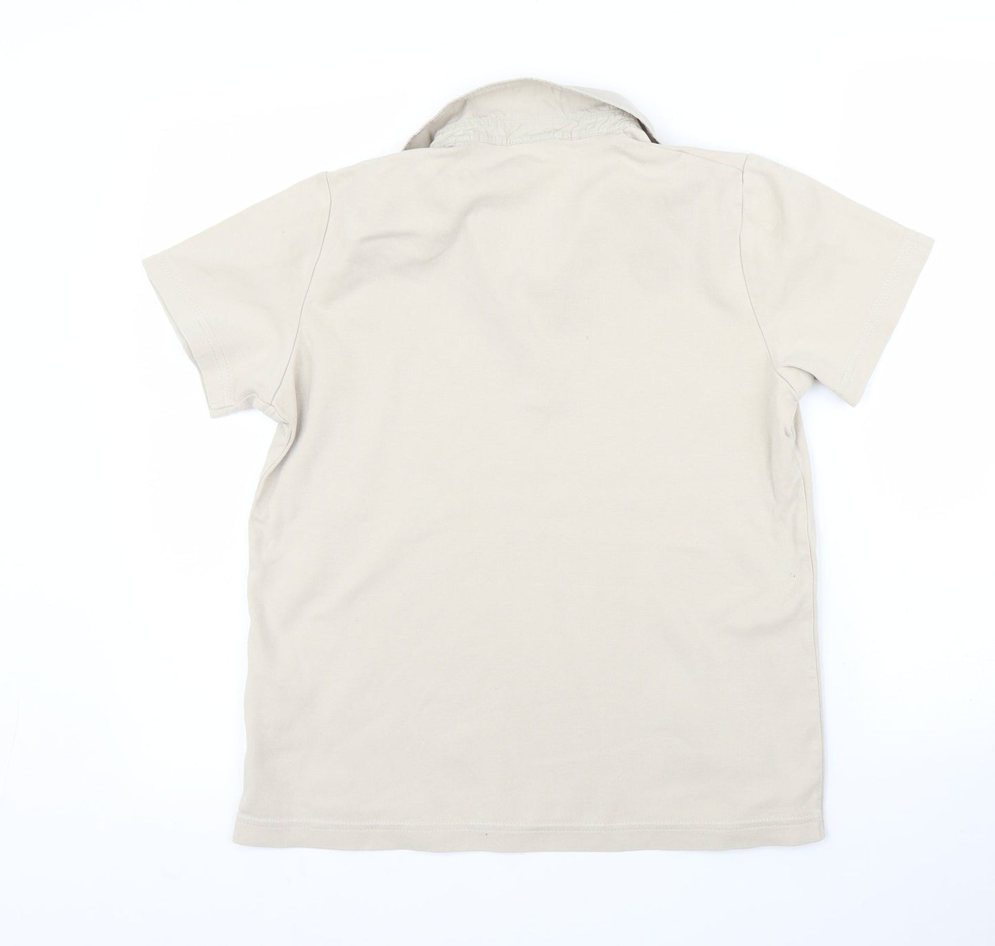 Cecil Womens Beige   Basic Polo Size L