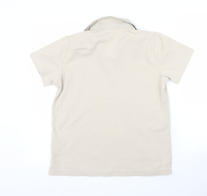 Cecil Womens Beige   Basic Polo Size L