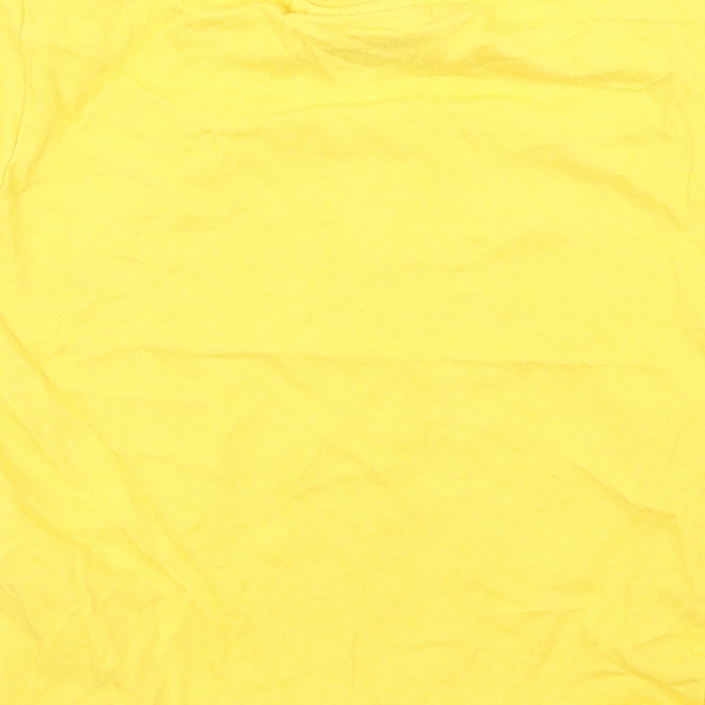 Batman Boys Yellow   Basic T-Shirt Size 3 Years