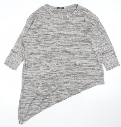 Quiz Womens Grey   Pullover Jumper Size 16