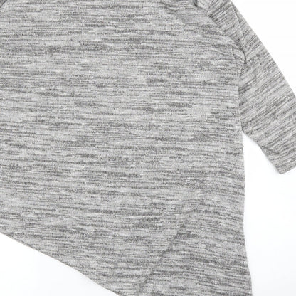 Quiz Womens Grey   Pullover Jumper Size 16