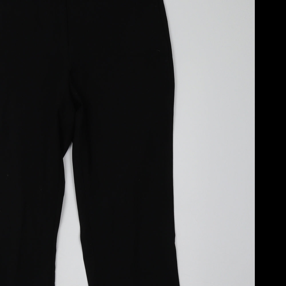 Marks and Spencer Womens Black   Trousers  Size 12 L30 in