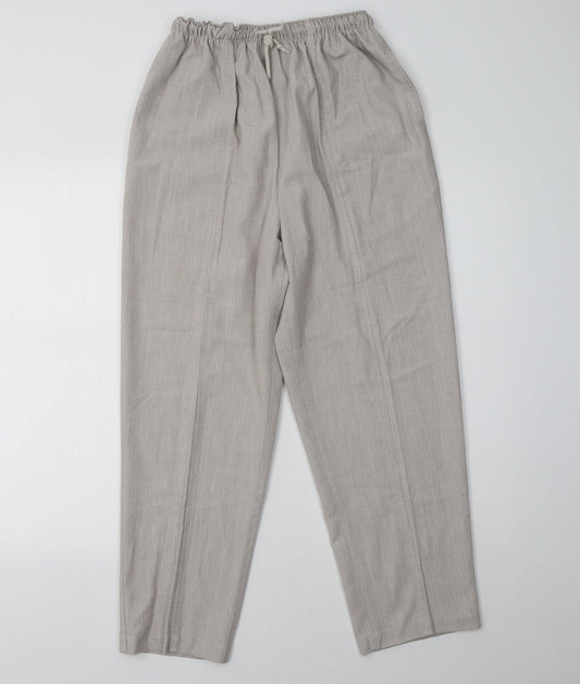 Joie De Vivre Womens Beige   Trousers  Size 14 L30 in