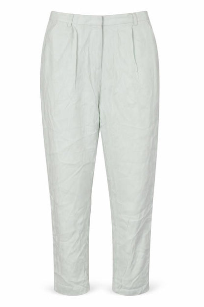H&M Womens Green   Trousers  Size 8 L31 in