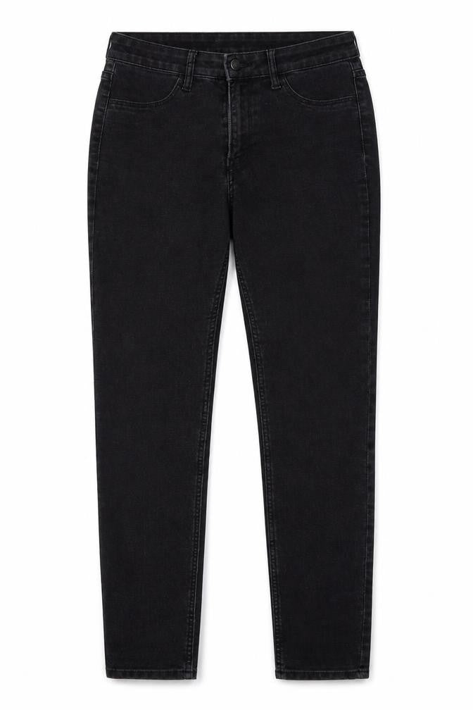 H&M Womens Black  Denim Skinny Jeans Size 27 L29 in