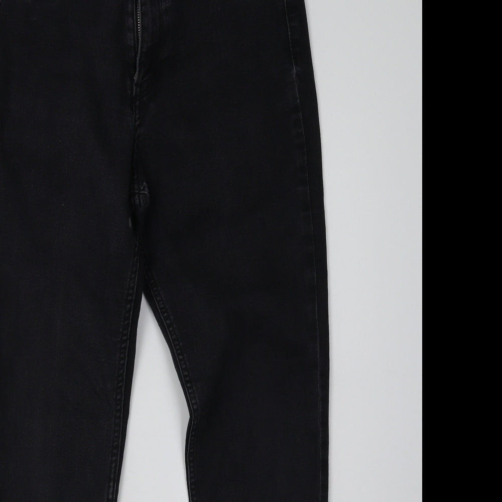 H&M Womens Black  Denim Skinny Jeans Size 27 L29 in