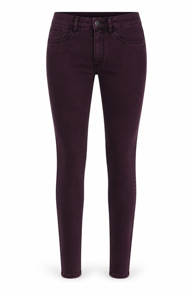 H&M Womens Purple  Denim Skinny Jeans Size 8 L32 in