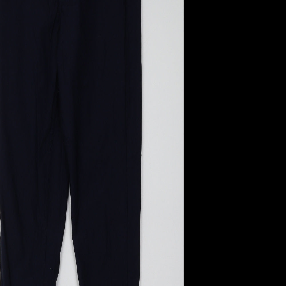 H&M Womens Blue   Trousers  Size 10 L32 in