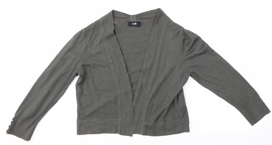 Wallis Womens Grey   Cardigan Jumper Size S