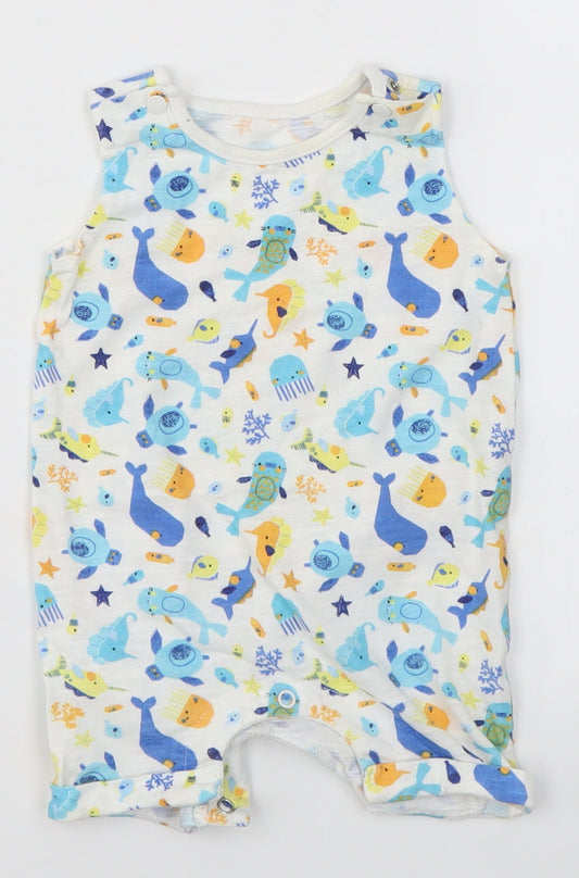 TU Baby Multicoloured   Babygrow One-Piece Size 0-3 Months