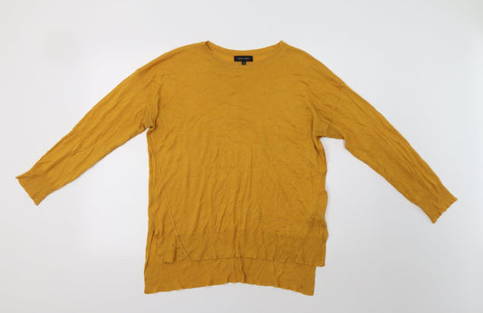 New Look Womens Yellow   Pullover Jumper Size 14