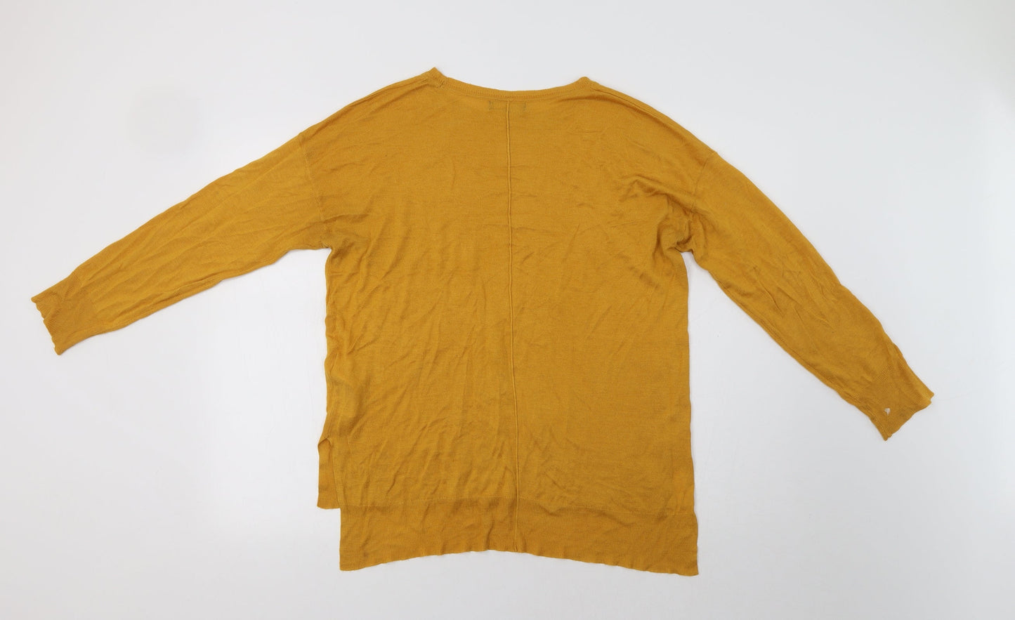 New Look Womens Yellow   Pullover Jumper Size 14