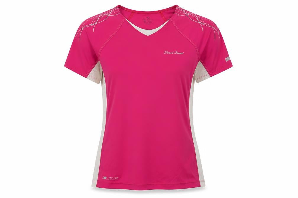 Pearl Izumi Womens Pink   Basic T-Shirt Size S
