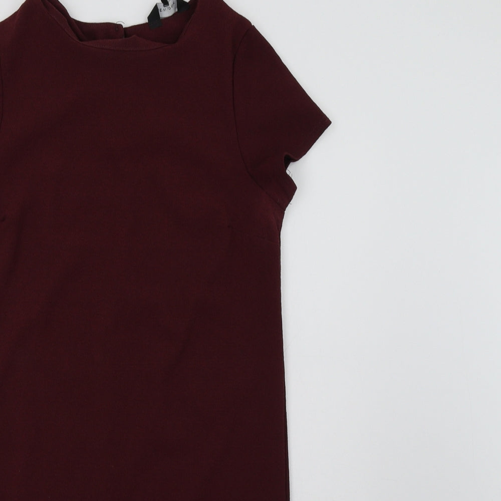 New Look Womens Purple   Bodycon  Size 10