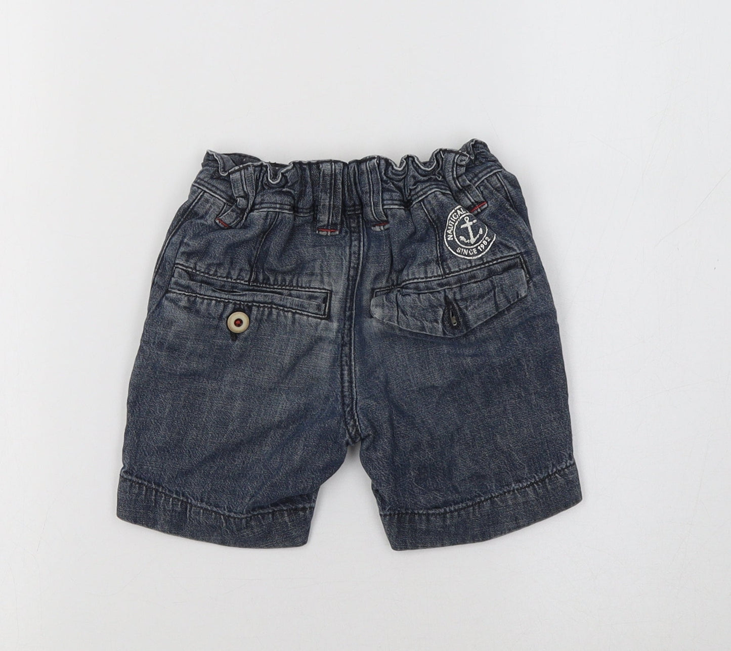 NEXT Boys Blue   Cargo Shorts Size 3 Years