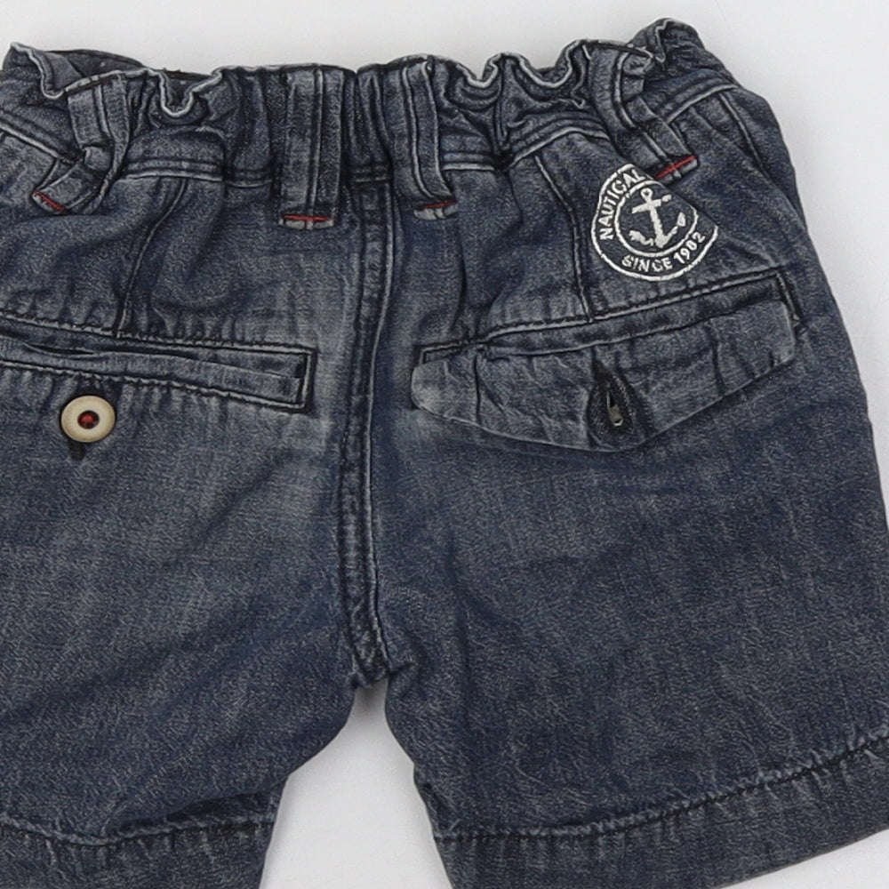 NEXT Boys Blue   Cargo Shorts Size 3 Years