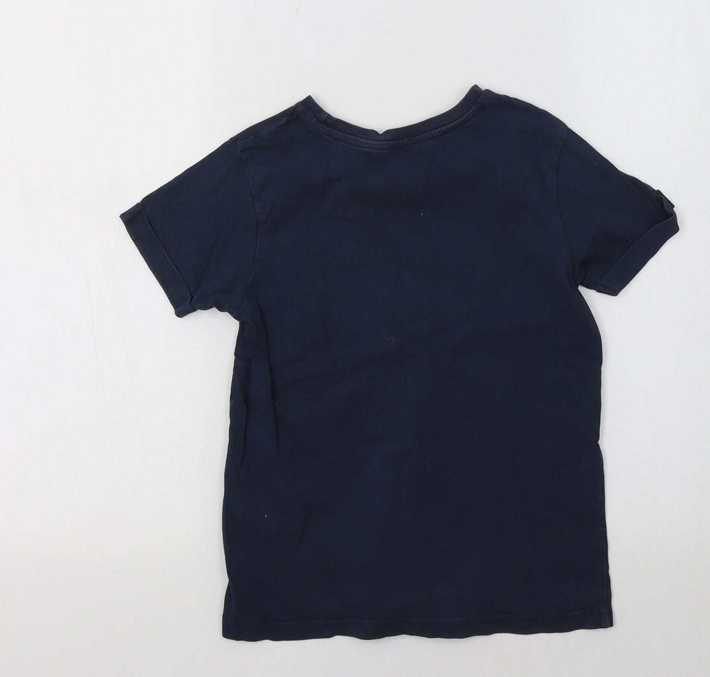 George Boys Blue   Basic T-Shirt Size 6-7 Years  - Hero
