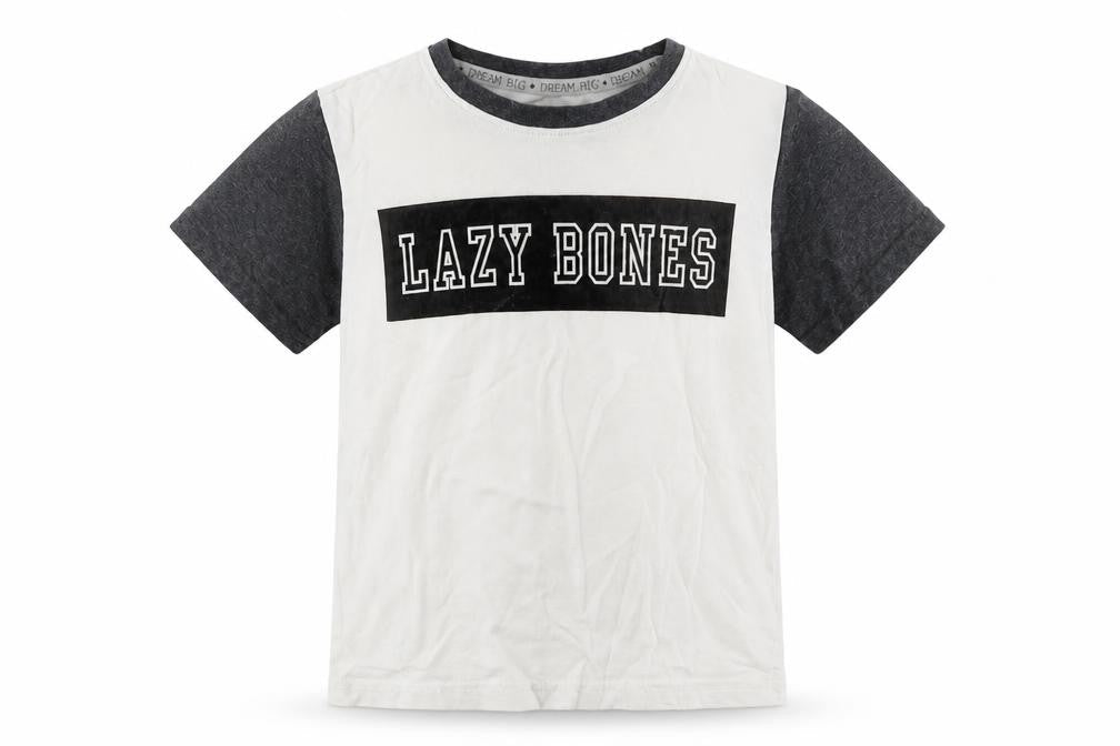 F&F Girls White   Basic T-Shirt Size 6-7 Years  - Lazy