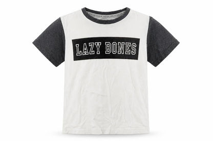 F&F Girls White   Basic T-Shirt Size 6-7 Years  - Lazy