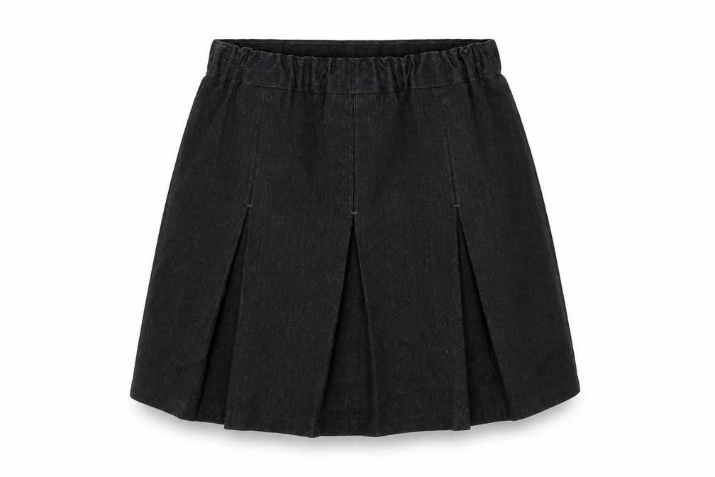 Marks & Spencer Girls Grey   Pleated Skirt Size 3-4 Years - School Wear