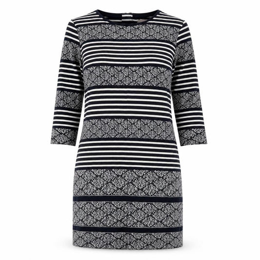 Per Una Womens Blue Striped  T-Shirt Dress  Size 12