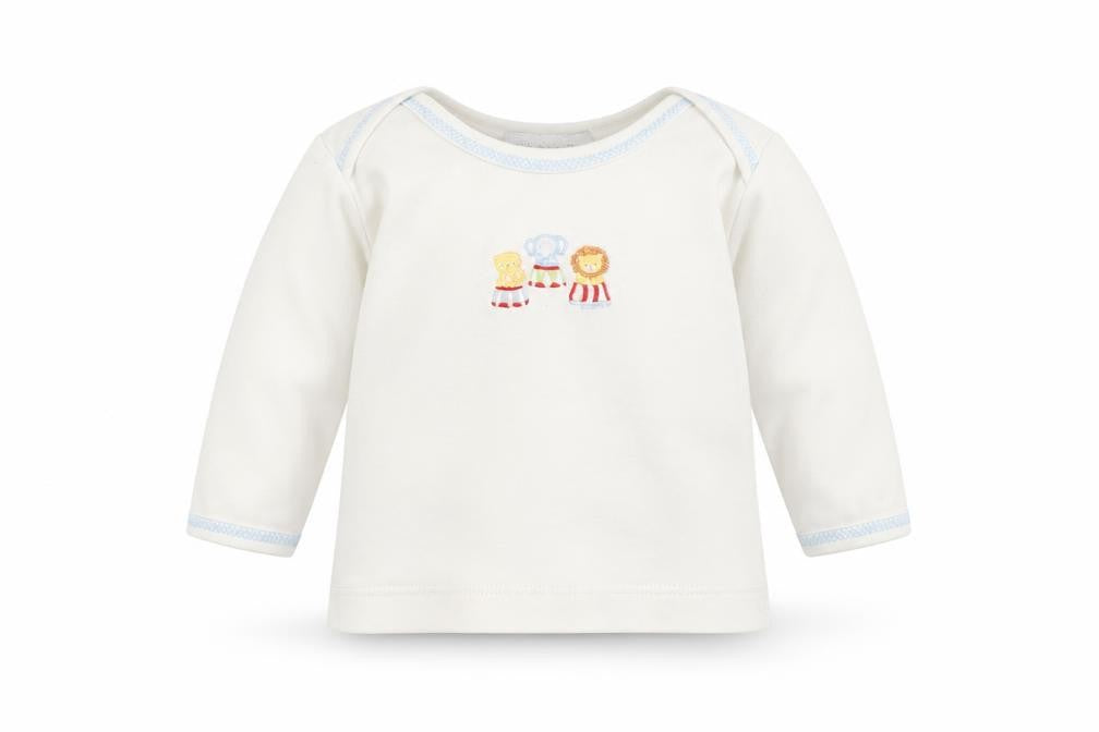 Magnolia Baby White   Basic T-Shirt Size 0-3 Months