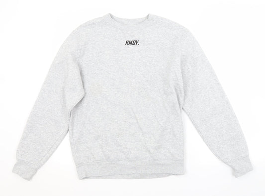 Preloved RMDY Mens Grey   Pullover Sweatshirt - Front