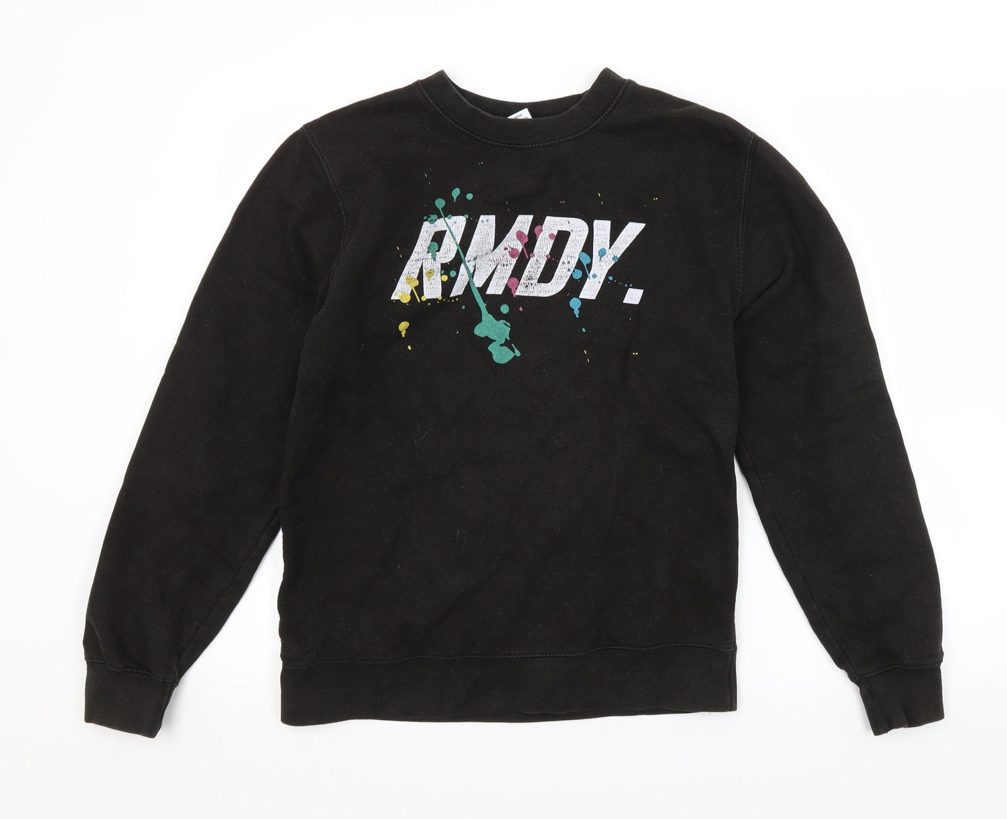 RMDY Mens Black   Pullover Sweatshirt