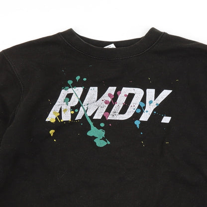 Preloved RMDY Mens Black   Pullover Sweatshirt - Detail