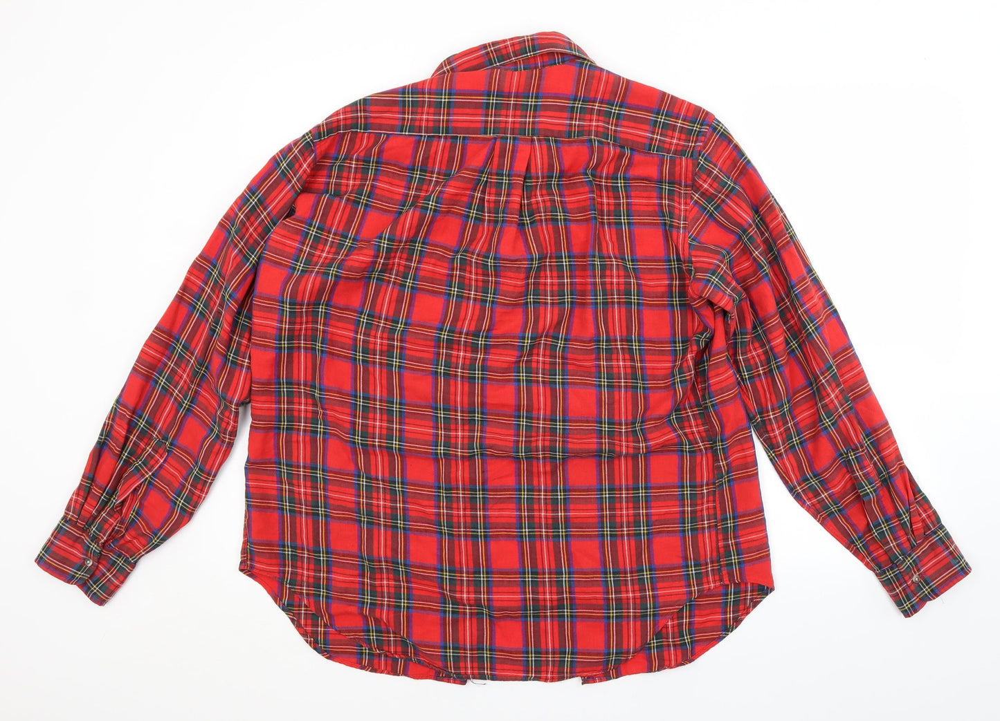 Preworn Mens Red Camouflage   Button-Up