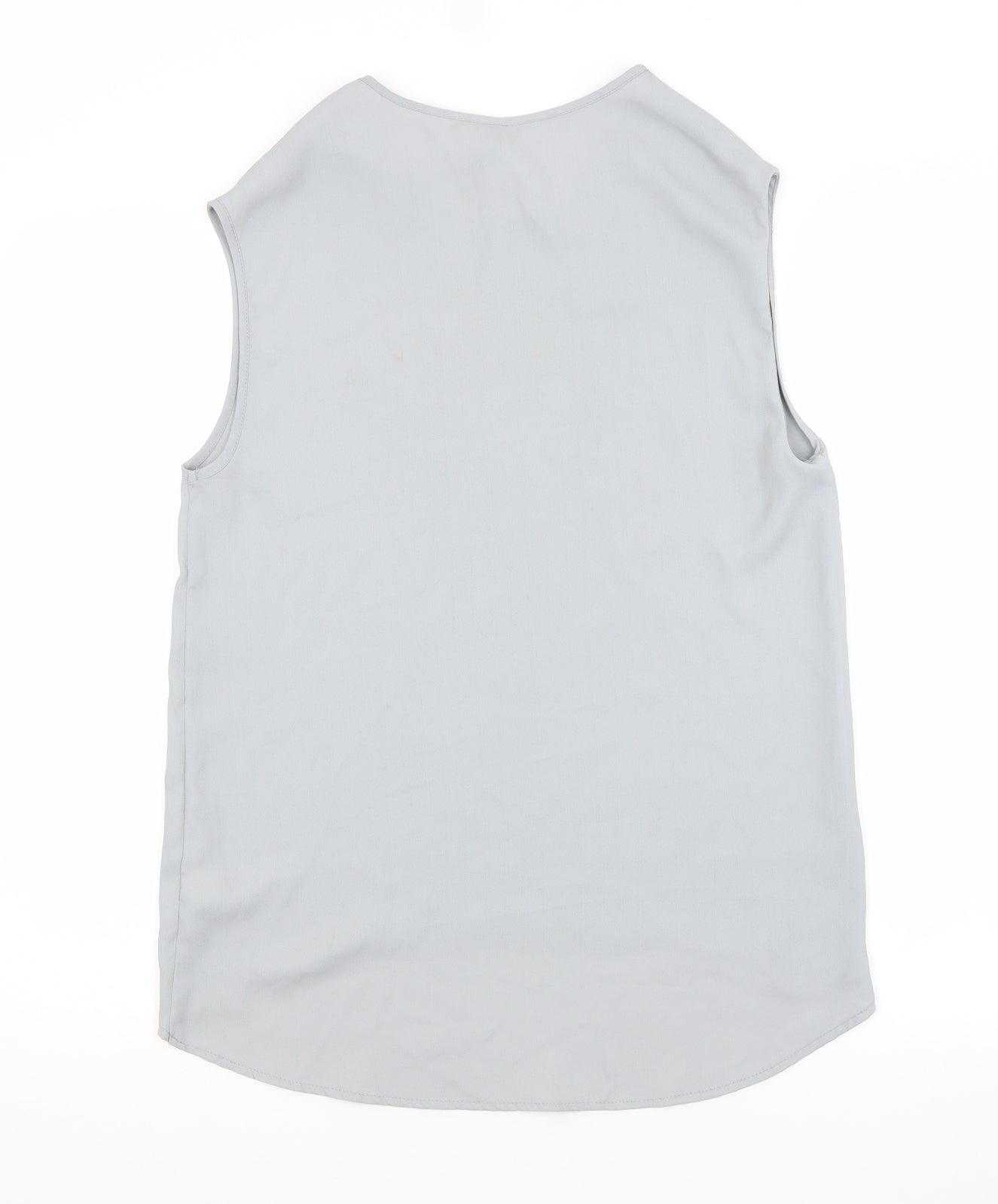 H&M Womens Grey   Basic Blouse Size 4