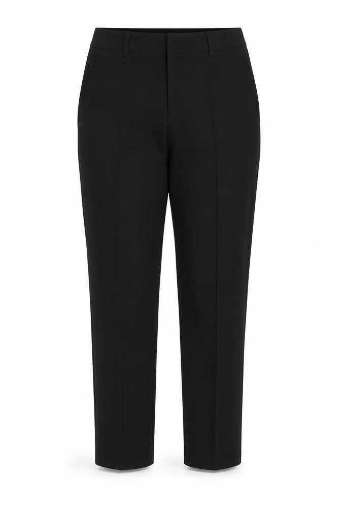PRETTYLITTLETHING Womens Black   Trousers  Size 12 L31 in