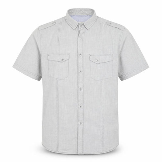 Burton Mens Grey    Button-Up Size XL