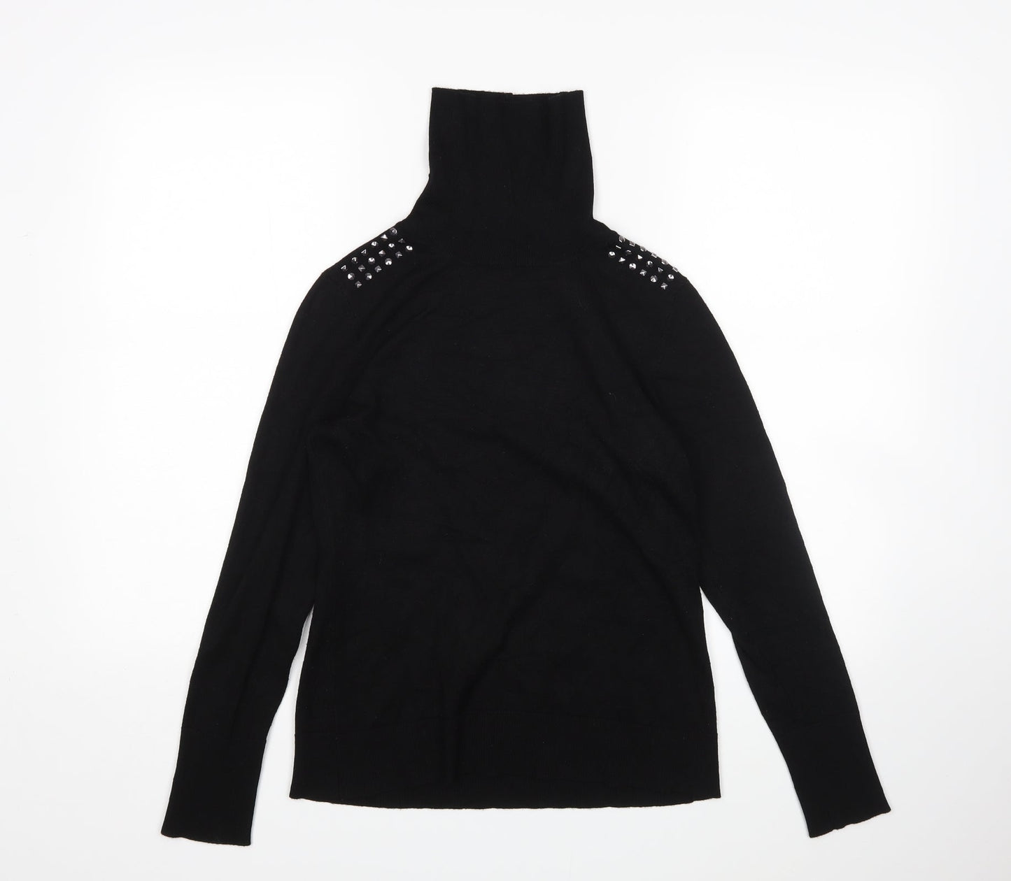 Retrology Womens Black   Pullover Jumper Size S