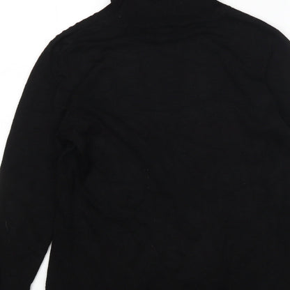 Retrology Womens Black   Pullover Jumper Size S