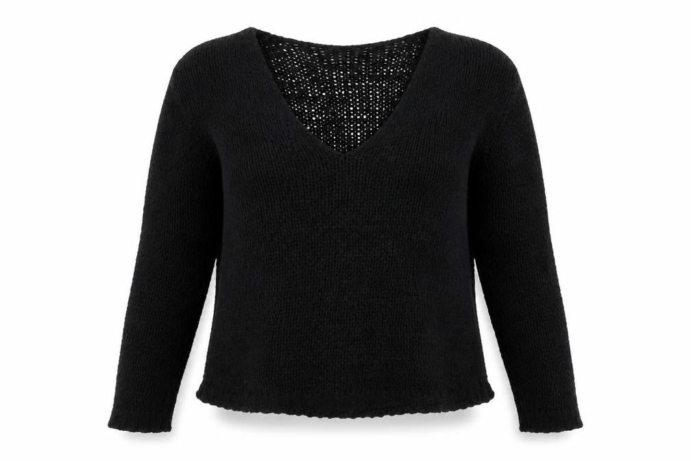 H&M Womens Black   Pullover Jumper Size M