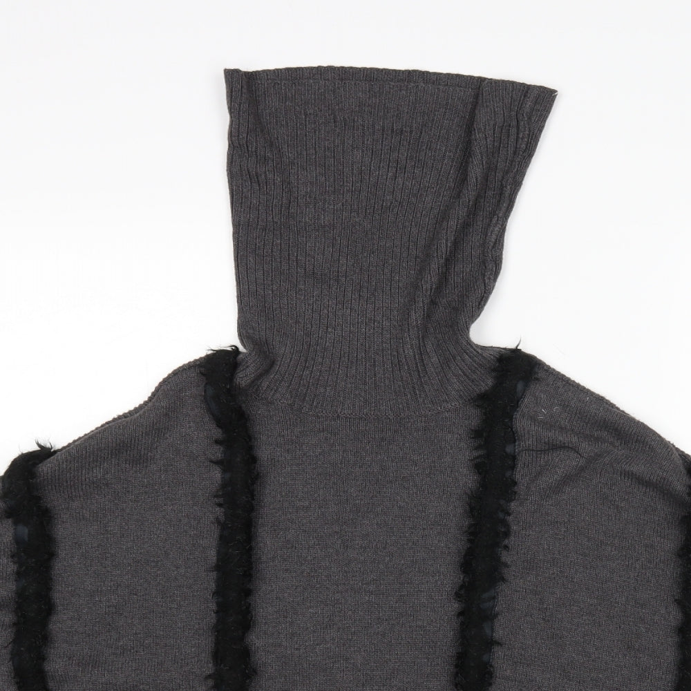 River Island Womens Grey   Pullover Jumper Size S
