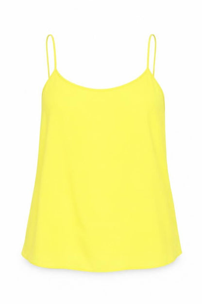 Papaya Womens Yellow   Basic Tank Size 8