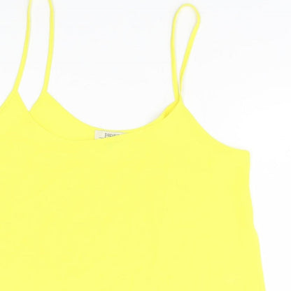 Papaya Womens Yellow   Basic Tank Size 8