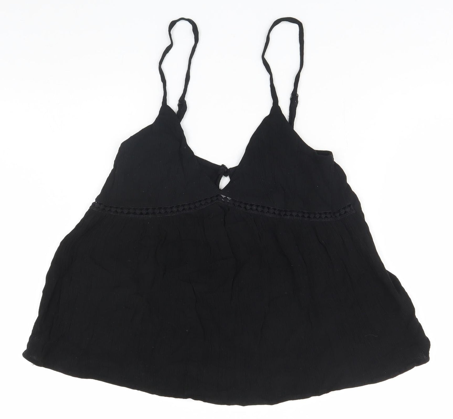 ASOS Womens Black   Basic Tank Size 8