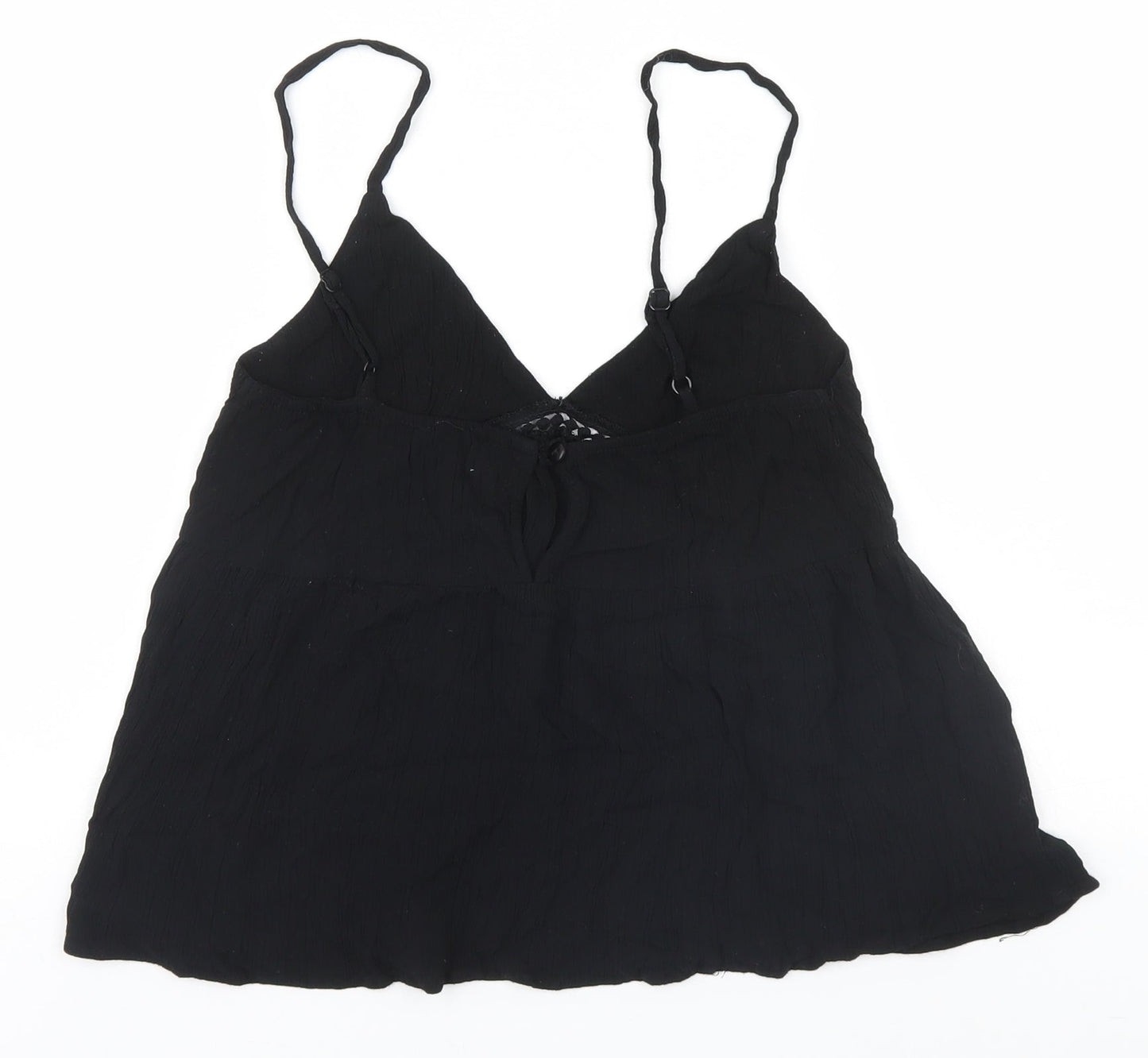ASOS Womens Black   Basic Tank Size 8