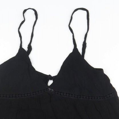 ASOS Womens Black   Basic Tank Size 8