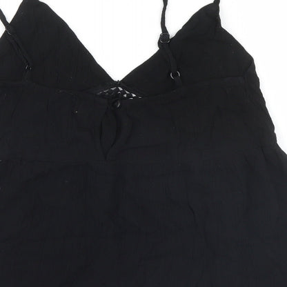 ASOS Womens Black   Basic Tank Size 8