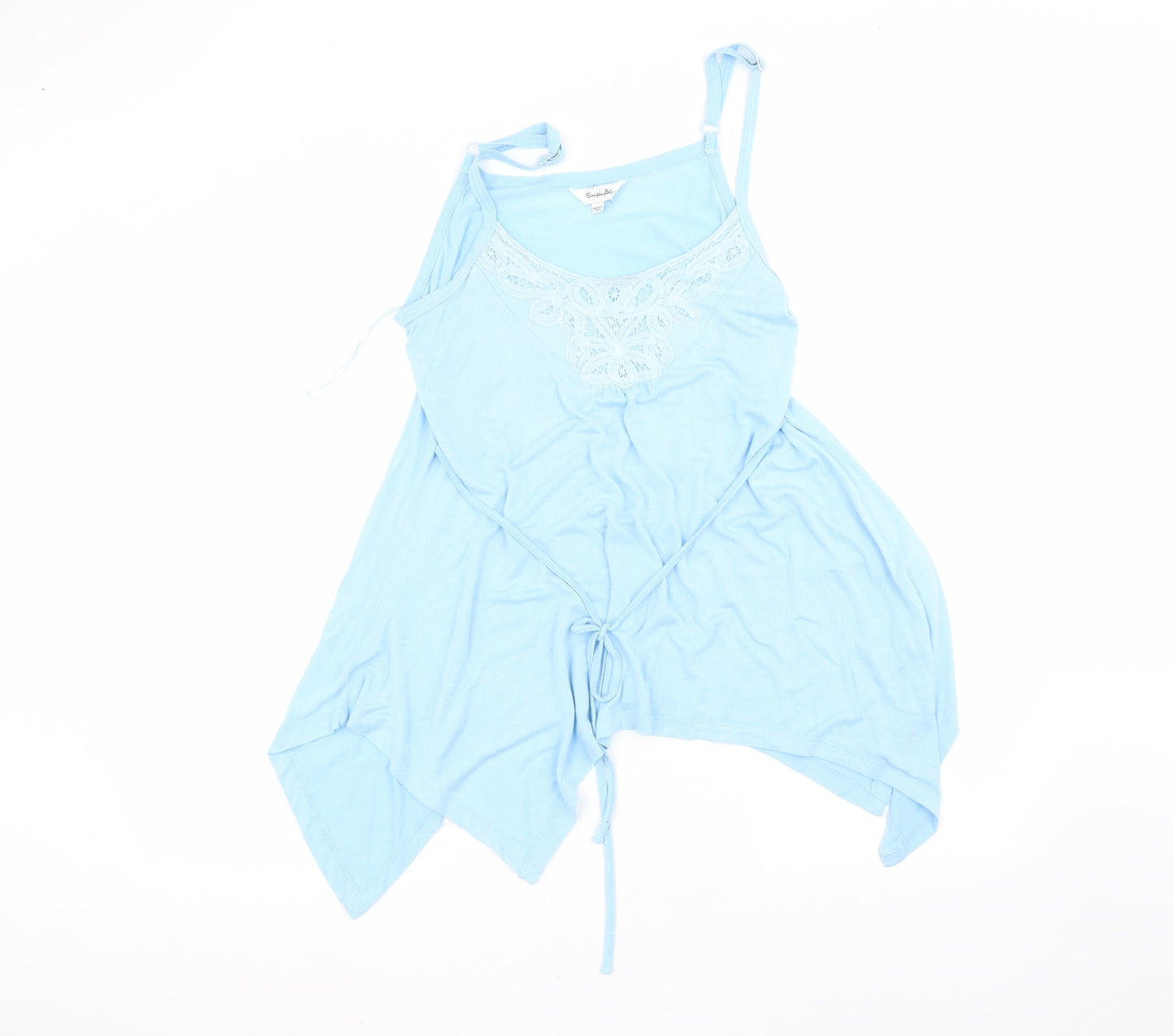 Simply Be Womens Blue   Basic Blouse Size 12