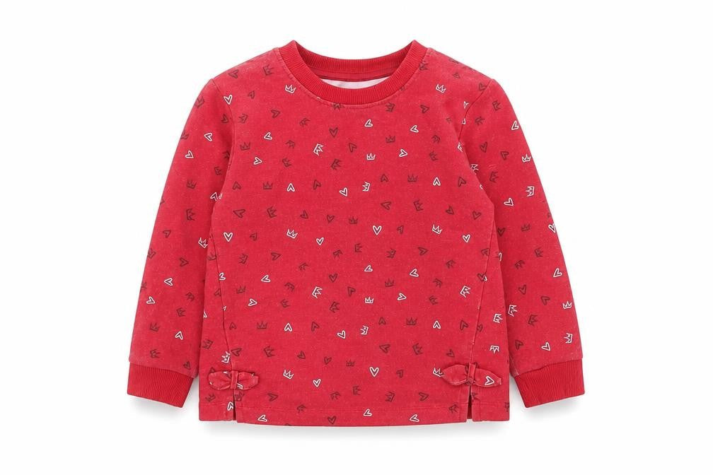 Matalan Boys Red   Pullover Jumper Size 2-3 Years
