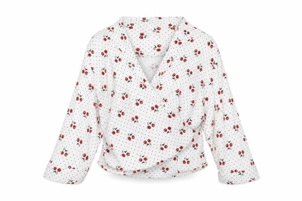 MAX Womens White Polka Dot  Cardigan Jumper Size L
