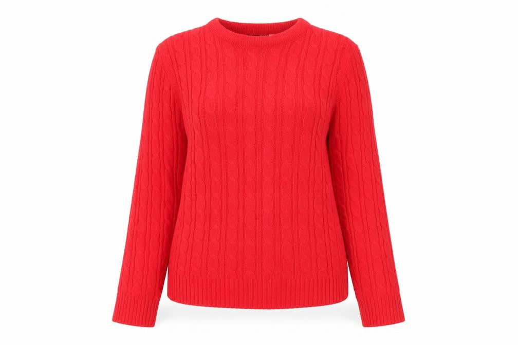 fashion alert Womens Red   Pullover Jumper Size M