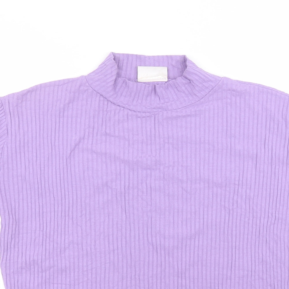 mackays Womens Purple   Basic T-Shirt Size M