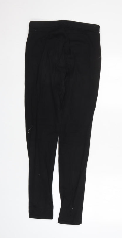 H&M Womens Black   Tapered Jeans Size 6 L30 in